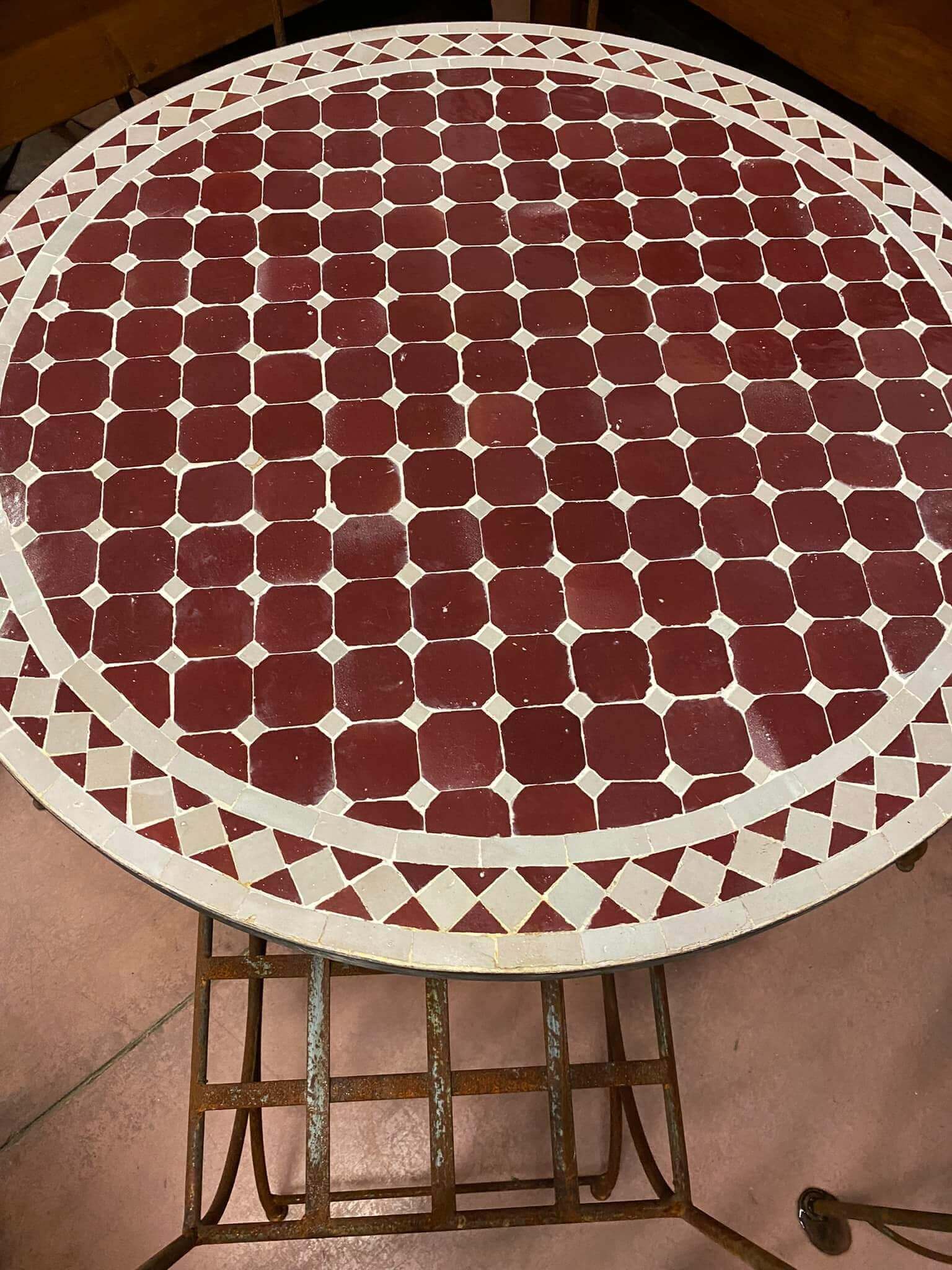Tavolo da giardino 70x70 cm in polipropilene bianco - Barton